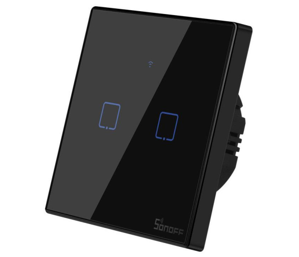 Sonoff Dotykowy Włącznik T3 EU TX (WiFi+RF433 2-kanałowy) - 524630 - zdjęcie 3